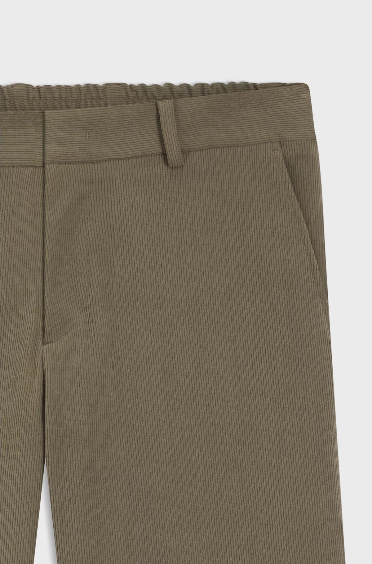 SLIM-FIT TROUSERS IN STRETCH CORDUROY