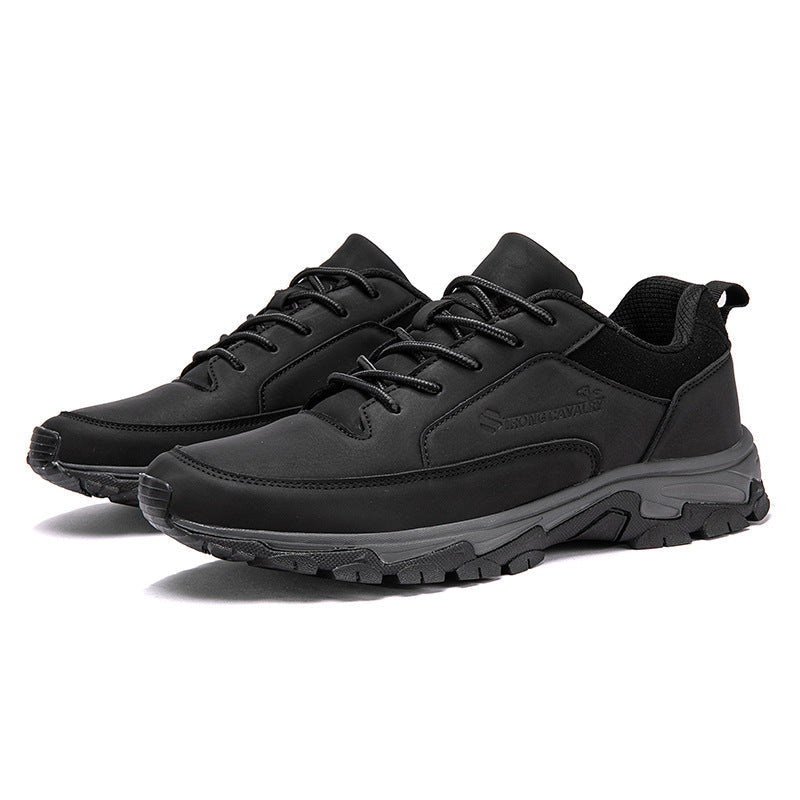 🔥Best Seller-Men's Comfortable Arch Support Shock Absorbing Orthopedic Leather Sneakers