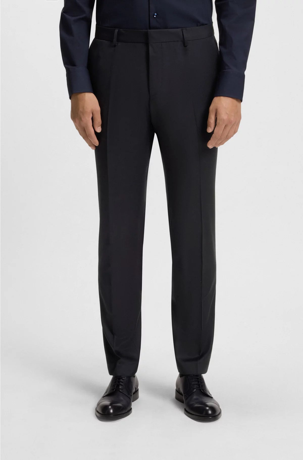 EXTRA-SLIM-FIT TROUSERS IN VIRGIN-WOOL SERGE