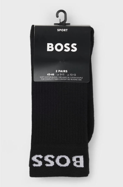 TWO-PACK OF QUARTER-LENGTH SOCKS IN STRETCH FABRIC