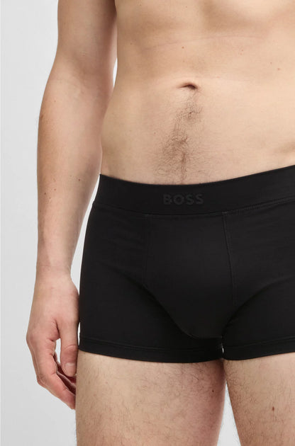 STRETCH-JERSEY TRUNKS WITH 3D LOGO