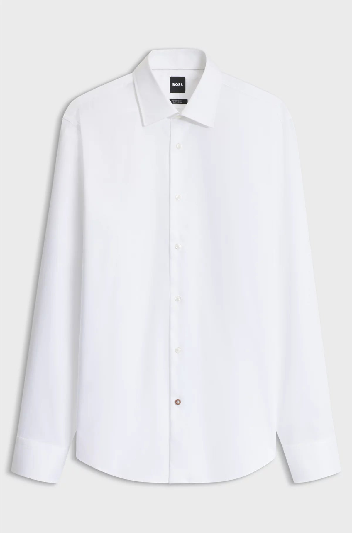 REGULAR-FIT SHIRT IN EASY-IRON COTTON POPLIN