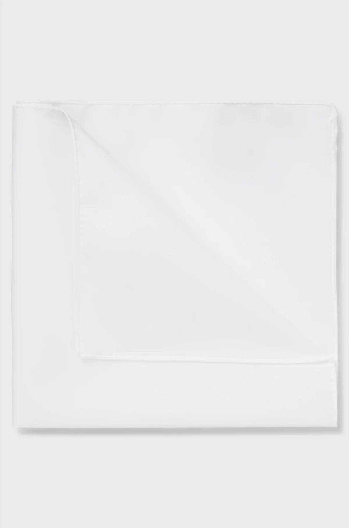 ITALIAN-MADE POCKET SQUARE IN EASY-IRON COTTON
