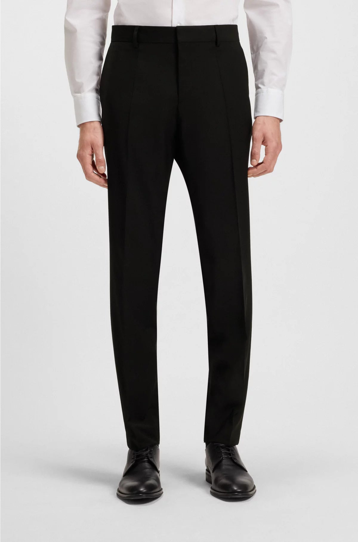 SLIM-FIT TROUSERS IN A VIRGIN-WOOL BLEND