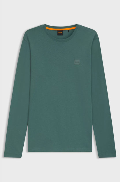 COTTON-JERSEY T-SHIRT WITH LOGO PATCH
