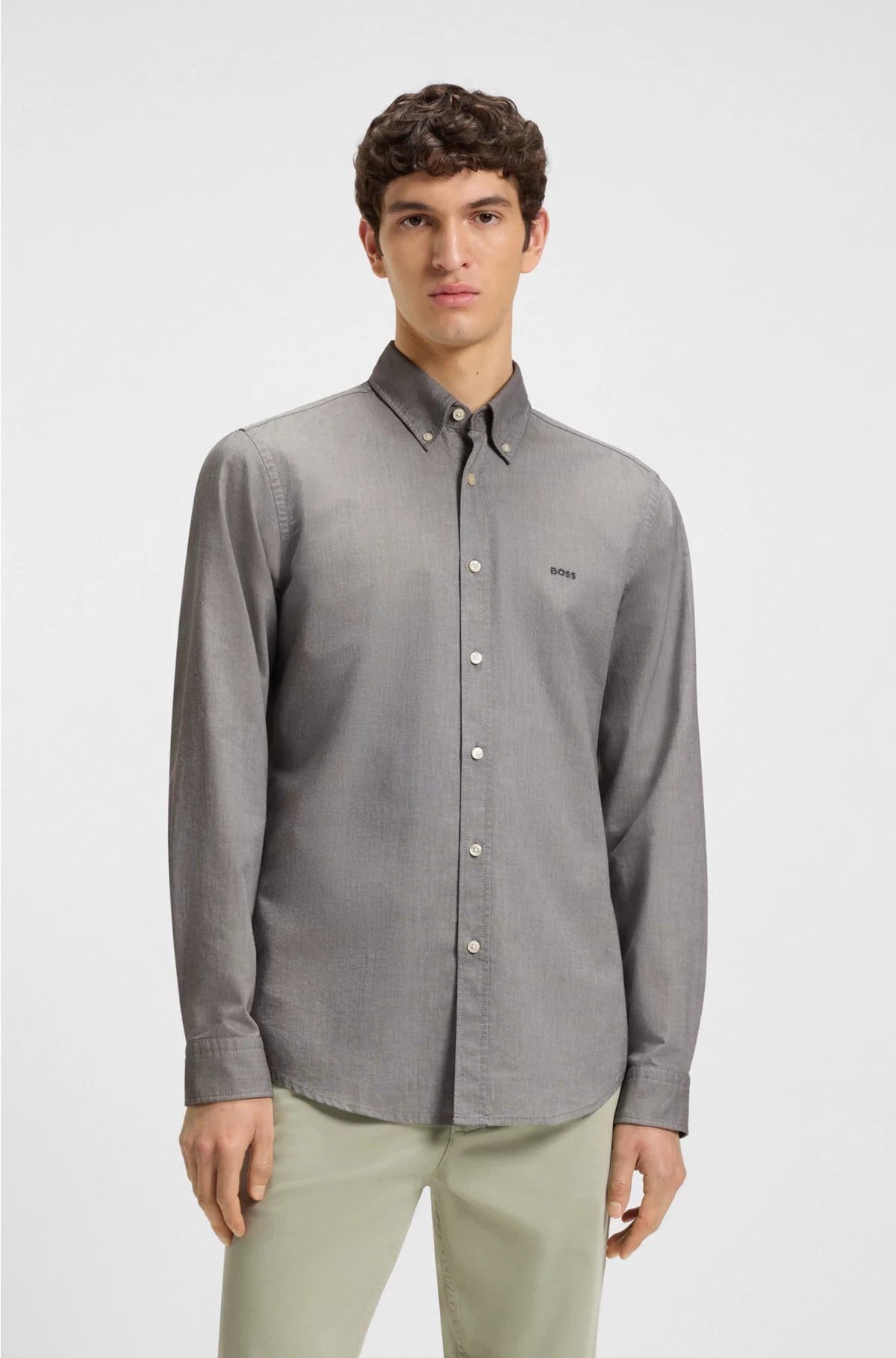 REGULAR-FIT SHIRT IN OXFORD COTTON