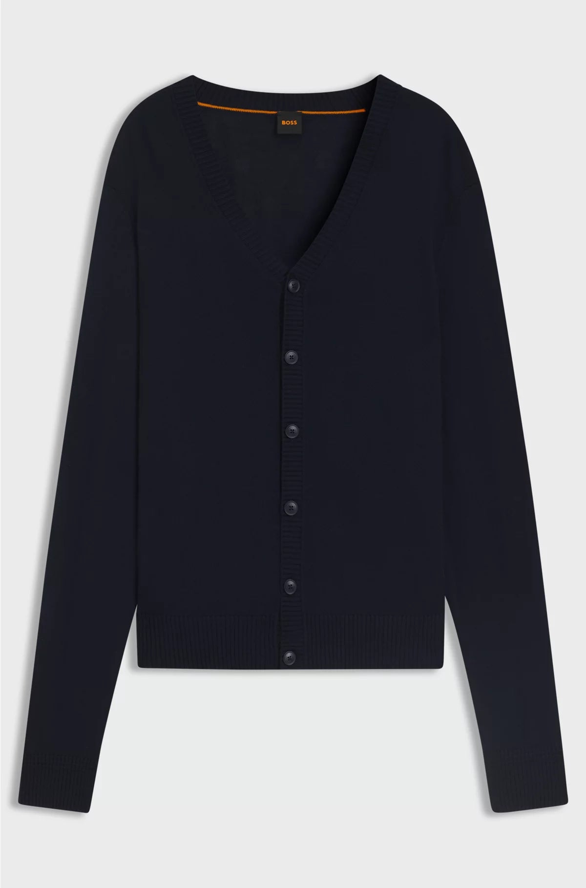 REGULAR-FIT CARDIGAN IN A WOOL BLEND