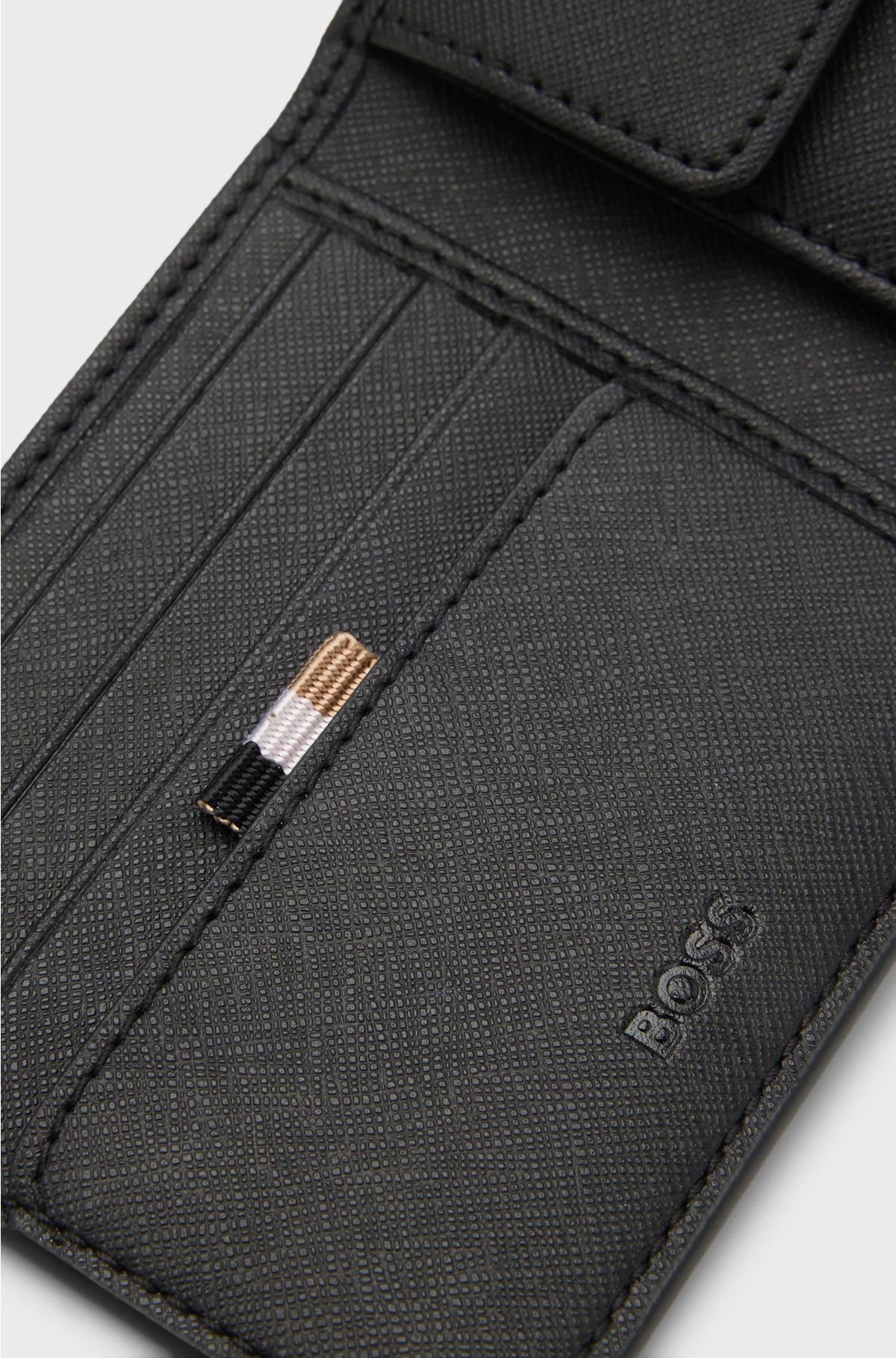 WALLET WITH SILVER-FOIL LOGO