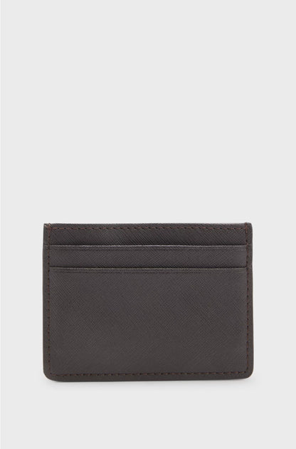 CARD HOLDER WITH FOIL-EMBOSSED LOGO