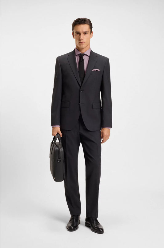 SLIM-FIT SHIRT IN EASY-IRON STRETCH COTTON