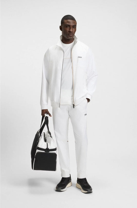 WATER-REPELLENT TRACKSUIT SET WITH LOGO DETAILS