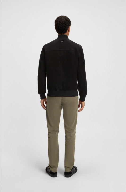 REGULAR-FIT JACKET IN SUEDE