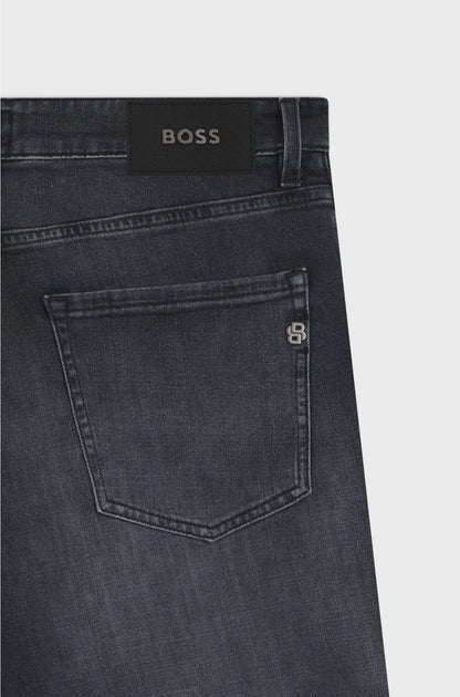 MAINE REGULAR-FIT JEANS IN GREY ITALIAN DENIM