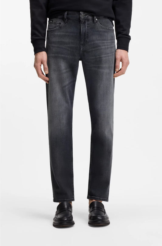 MAINE REGULAR-FIT JEANS IN GREY ITALIAN DENIM