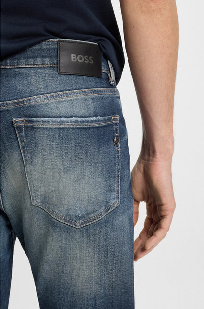 BLUE JEANS IN STRETCH DENIM