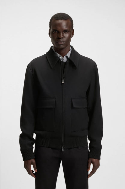 COAT WITH TWO-WAY ZIP