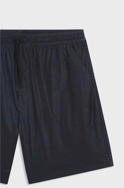 ACTIVE SHORTS WITH ALL-OVER PRINT