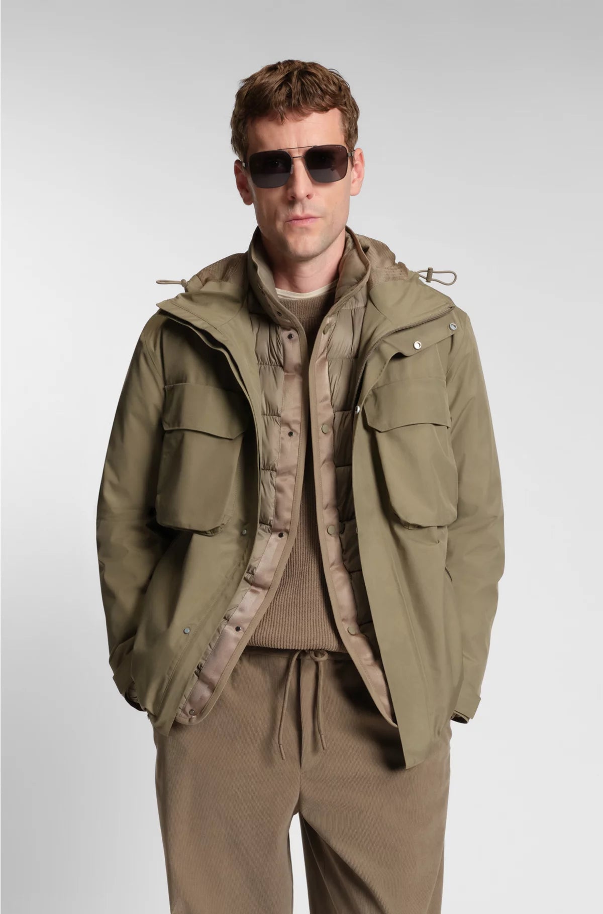 GORE-TEX? WATERPROOF JACKET WITH REMOVABLE PADDED INNER
