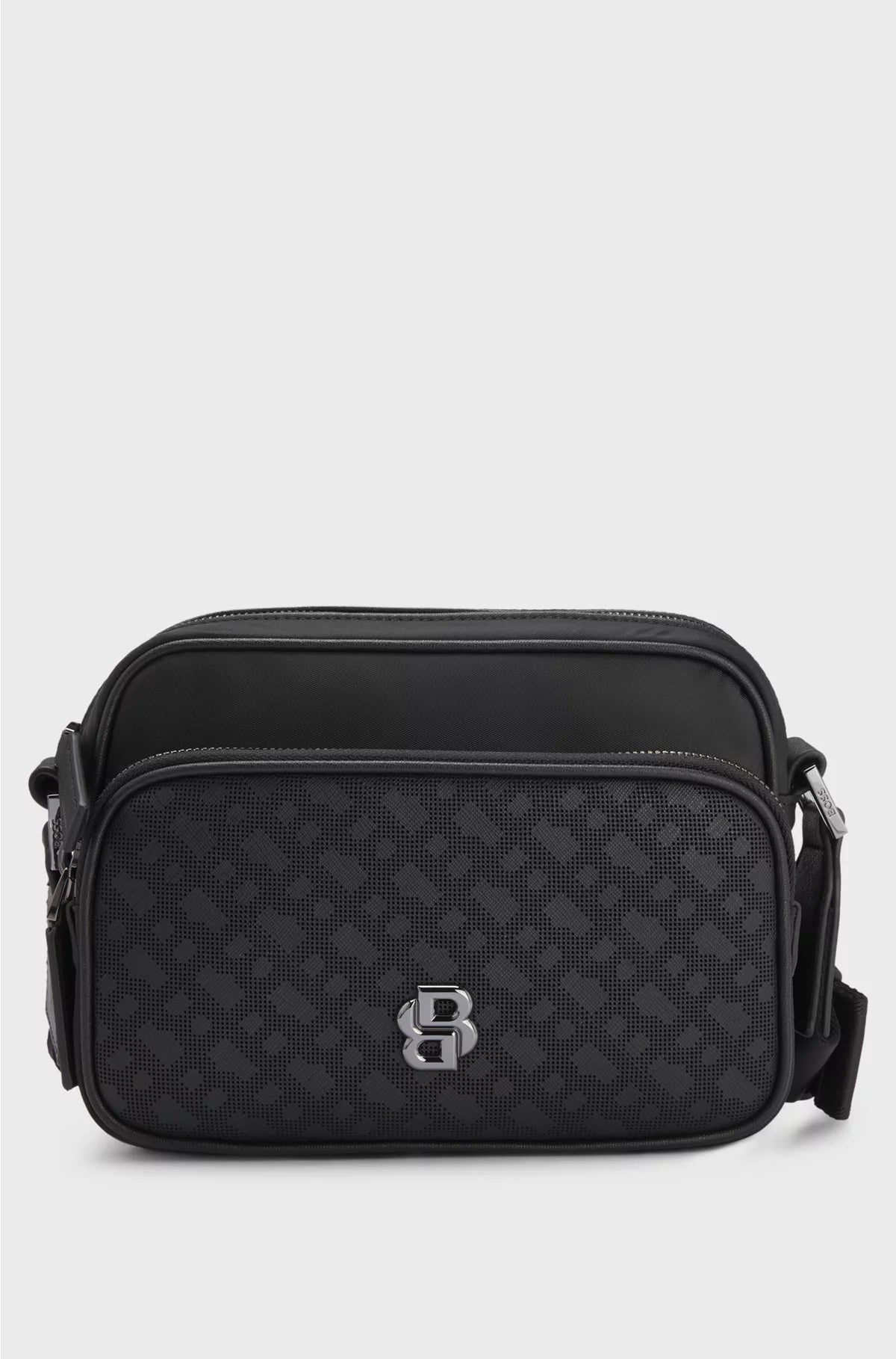 CROSSBODY BAG WITH MONOGRAM PATTERN