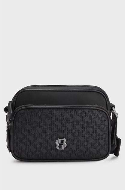 CROSSBODY BAG WITH MONOGRAM PATTERN