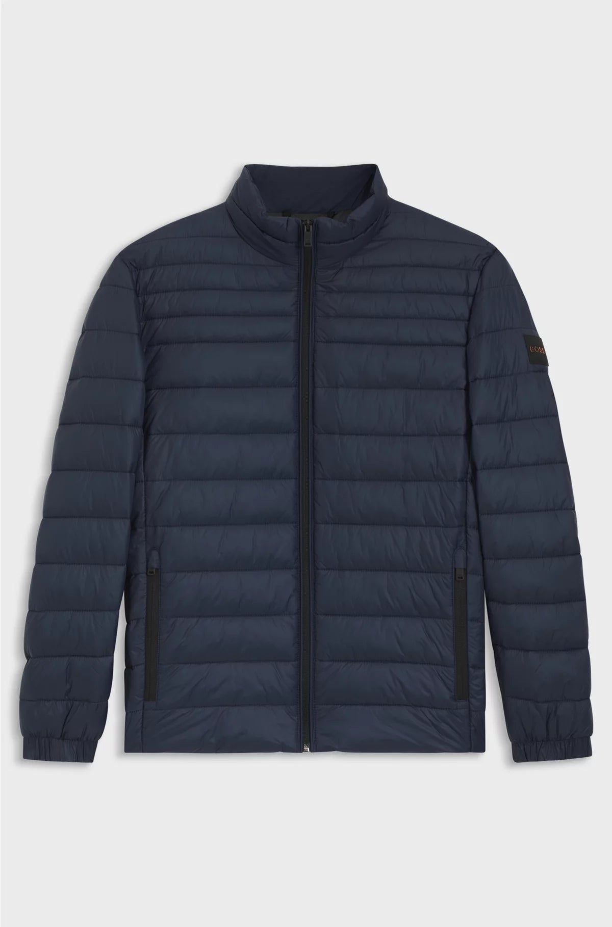 PACKABLE SLIM-FIT JACKET WITH WATER-REPELLENT MIXED QUILTING