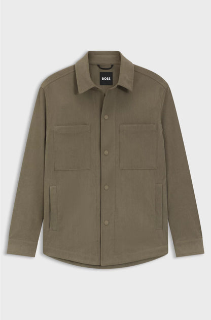 RELAXED-FIT JACKET IN PERFORMANCE CORDUROY