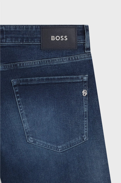 DELAWARE SLIM-FIT JEANS IN BLUE SOFT-TOUCH DENIM