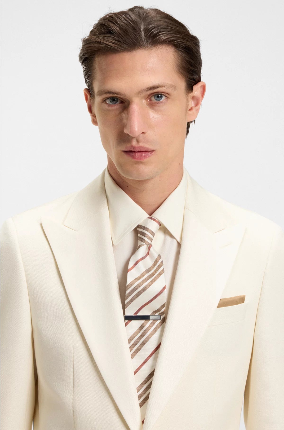 SLIM-FIT TUXEDO JACKET IN A SILK BLEND