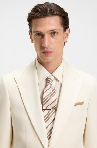 SLIM-FIT TUXEDO JACKET IN A SILK BLEND