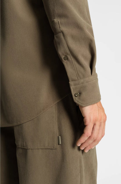 REGULAR-FIT SHIRT IN BABY CORDUROY