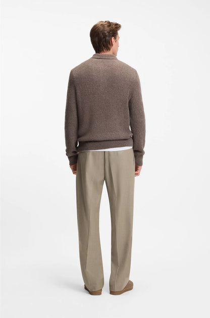 RELAXED-FIT TROUSERS IN VIRGIN WOOL