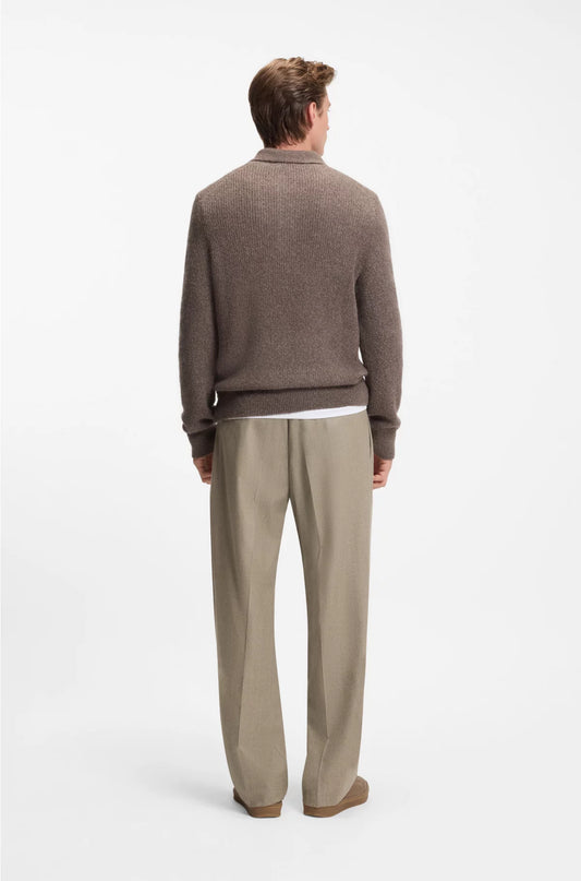 RELAXED-FIT TROUSERS IN VIRGIN WOOL