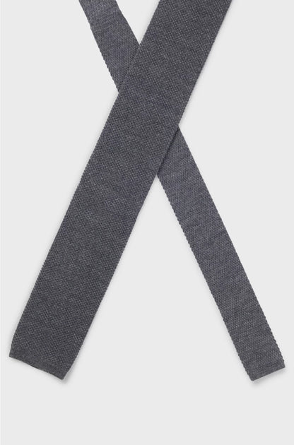 KNITTED TIE IN WOOL