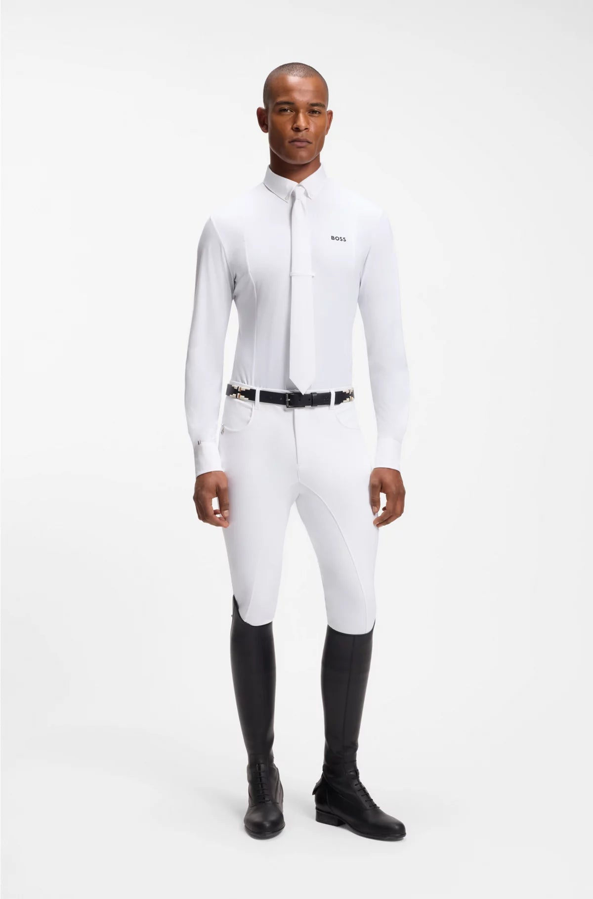 EQUESTRIAN FULL-GRIP BREECHES IN POWER-SPORT FABRIC