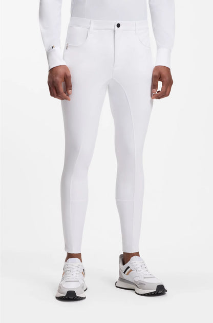 EQUESTRIAN FULL-GRIP BREECHES IN POWER-SPORT FABRIC
