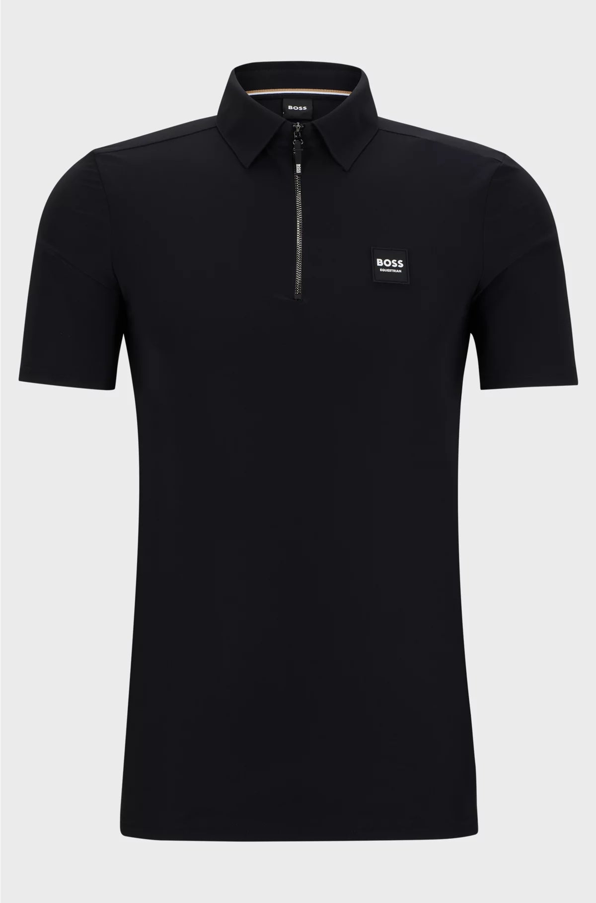 EQUESTRIAN TRAINING SHIRT WITH SIGNATURE LOGO PATCH