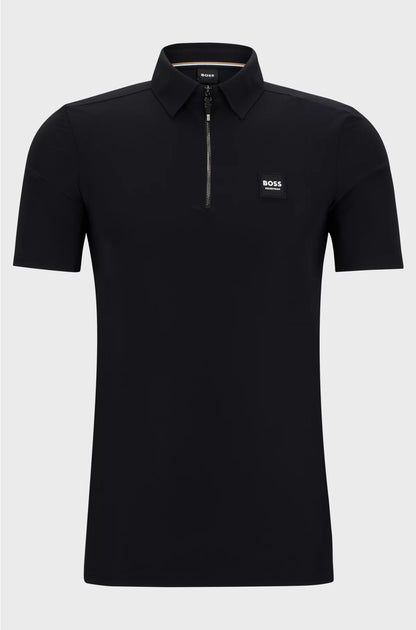 EQUESTRIAN TRAINING SHIRT WITH SIGNATURE LOGO PATCH
